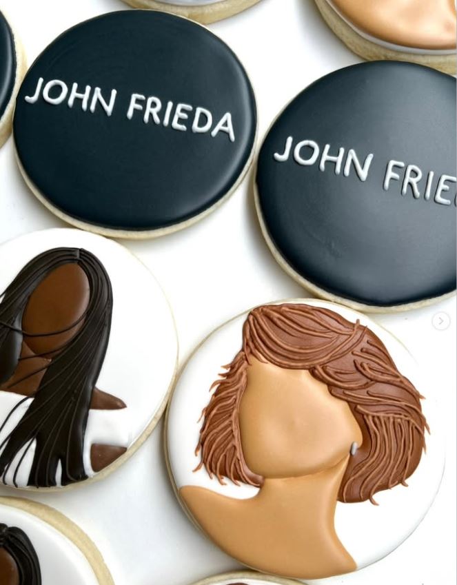 Corporate branded cookies and portrait cookies